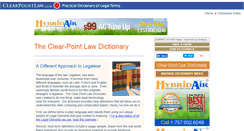 Desktop Screenshot of clearpointlaw.com